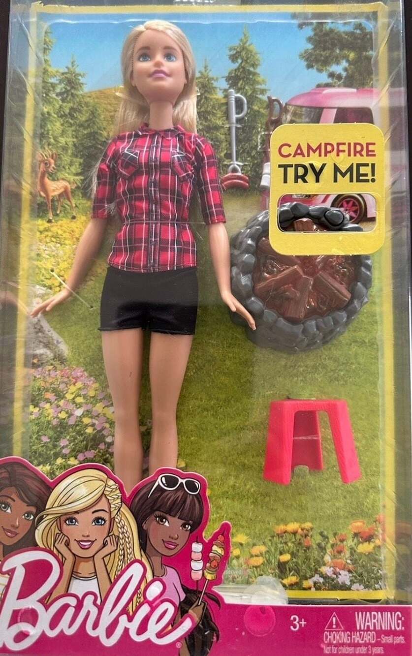 New Barbie Campfire Doll, Blonde